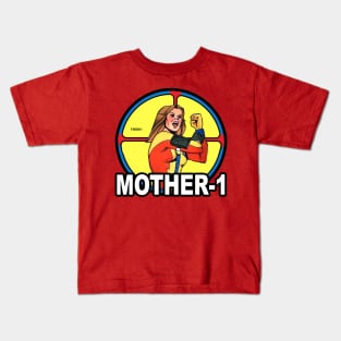 SMDM Logo - Bionic Six - Mother-1  Helen Bennett Kids T-Shirt